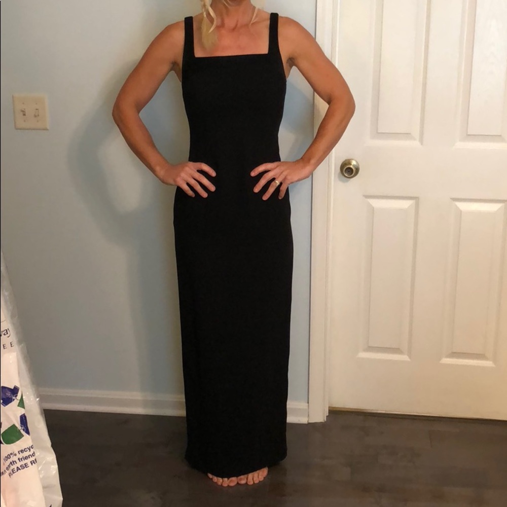 black prom dress